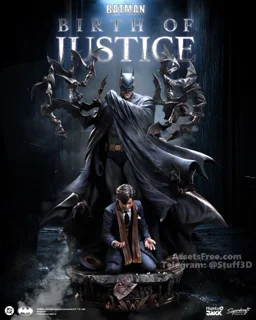اکشن فیگور بتمن تولد عدالت | Batman Birth of Justice